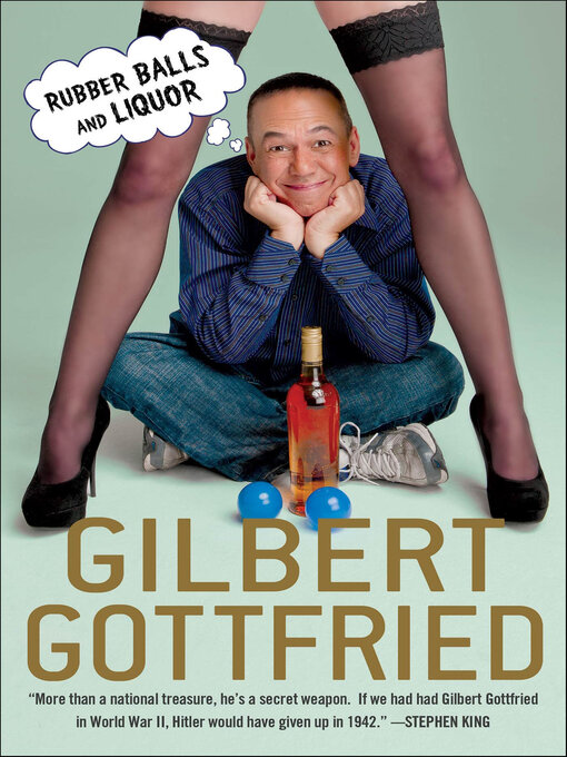 Title details for Rubber Balls and Liquor by Gilbert Gottfried - Wait list